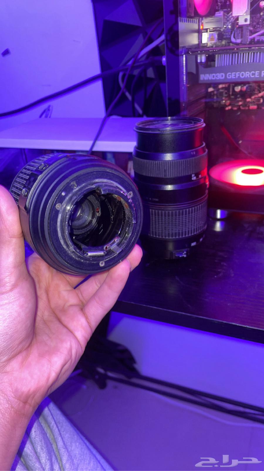 كاميرة Nikon طاحت علي و انكسرت63375012038019112