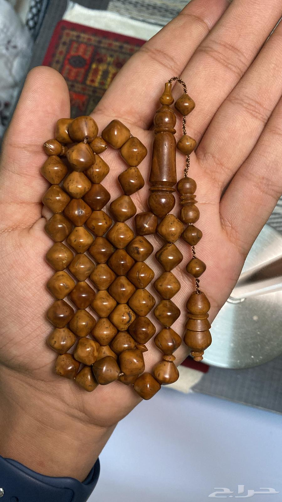 Wooden Kok tree beads, short farmer's cut63378178962819113