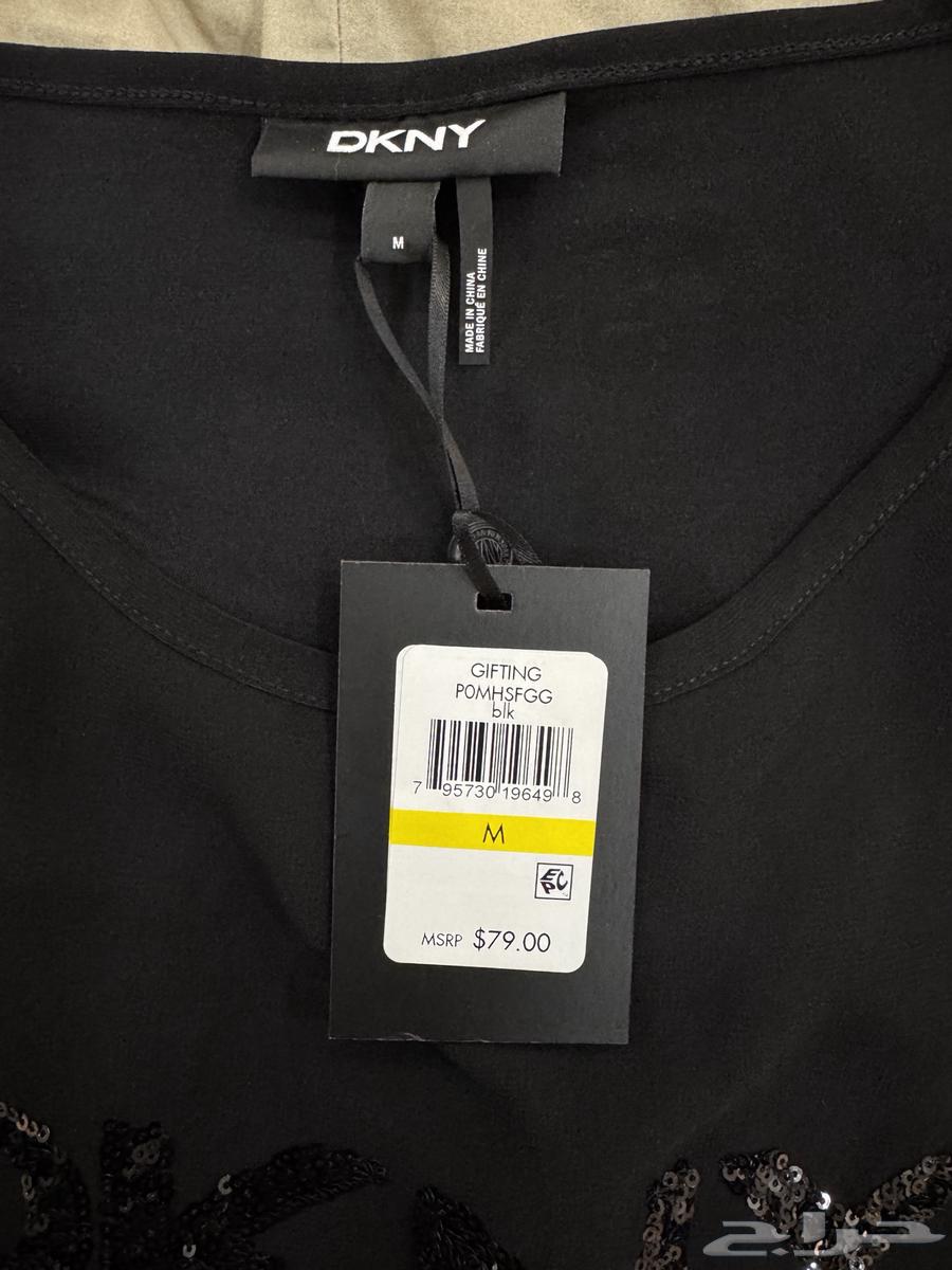 بلوزة ماركة دكني DKNY اصليه جديدة لم تستخدم63376906786818113