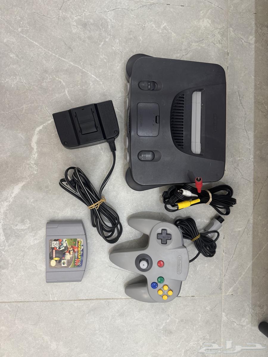 نNintendo 64 جهاز نينتندو63376552248321116
