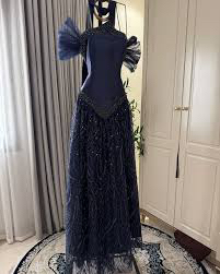 Navy blue trendy dress633783941148191128