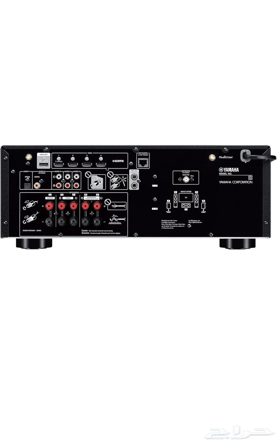 Yamaha audio receiver (for home theaters)63368974782467111