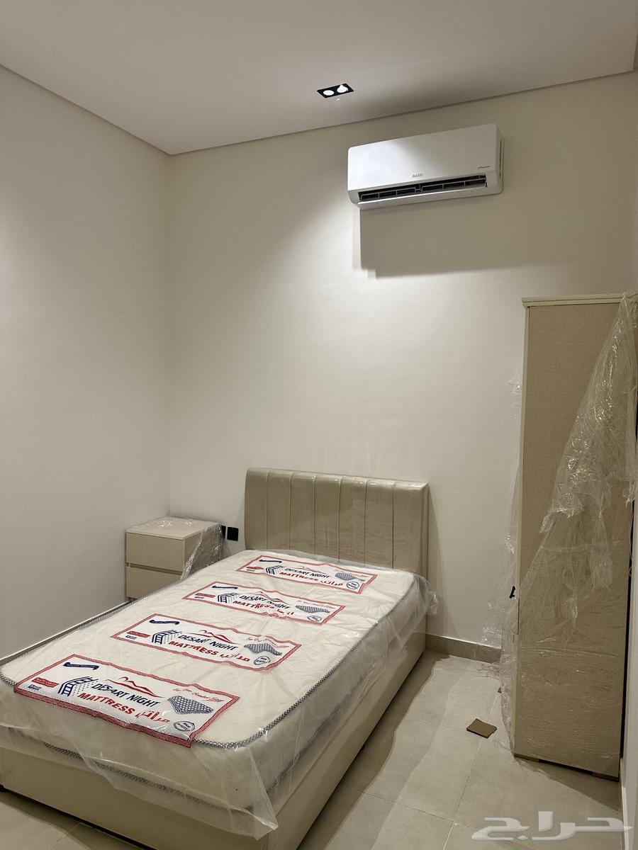 غرف عزاب 1400 ايجار شهري مؤثث شمال الرياض63371065696001112