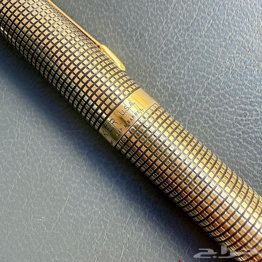 Parker 75 Pen - 925 Sterling Silver with 18 Karat Vermilion Plating63063677534465114