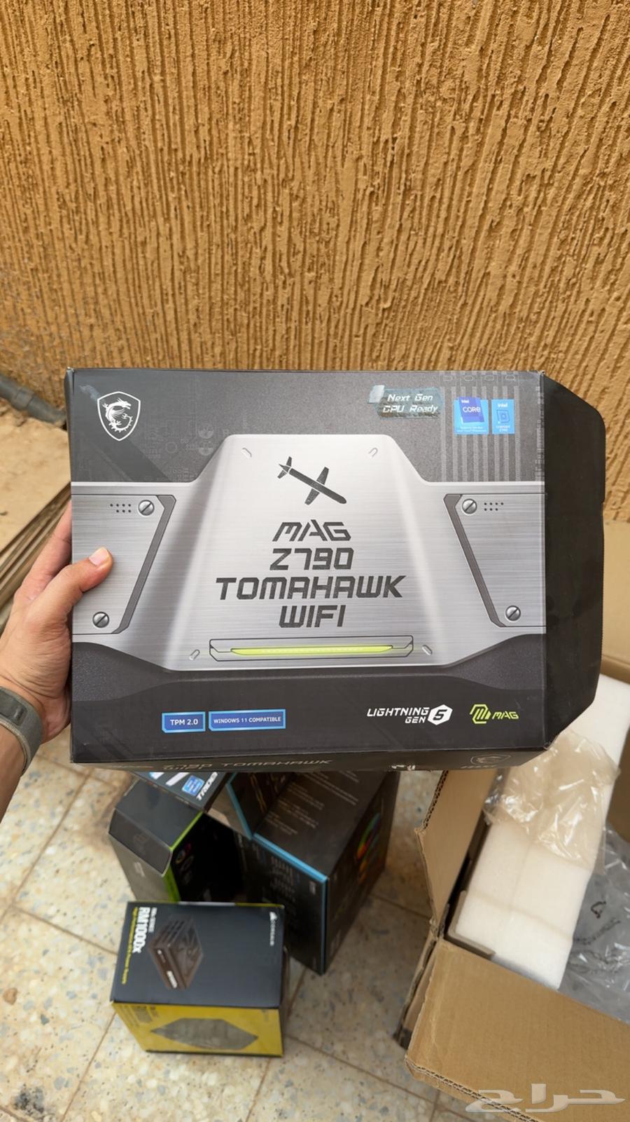 بي سي كامل 4080 super rtx مع كراتين القطع كامله شبه جديد63365921110145114