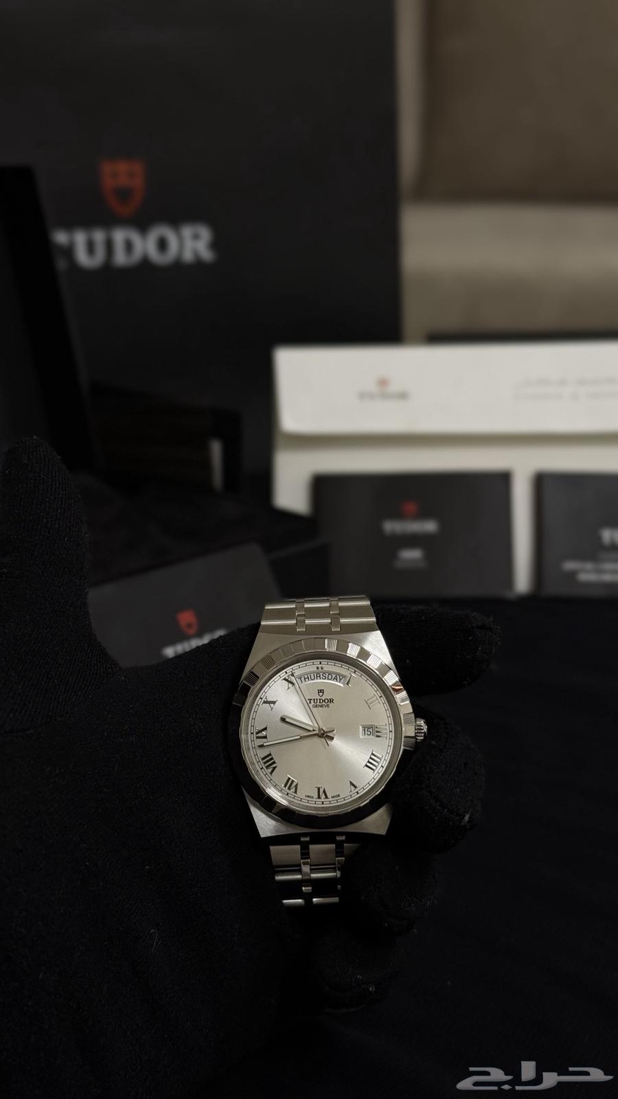 للبيع  ساعة TUDOR Royal الأصلية   جديدة تمام ا لم ت ستخدم63358359573634113
