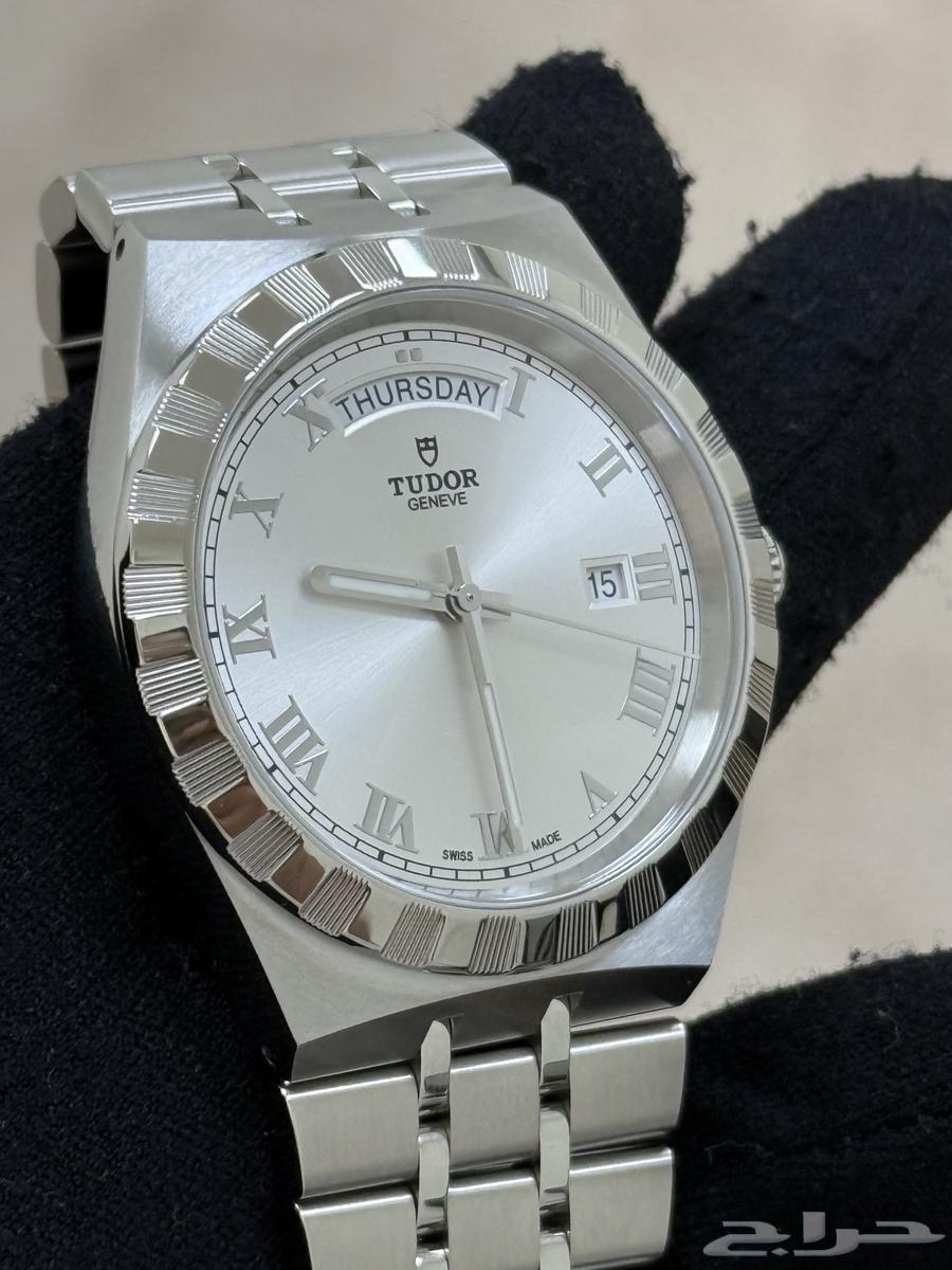 للبيع  ساعة TUDOR Royal الأصلية   جديدة تمام ا لم ت ستخدم63358359573634111