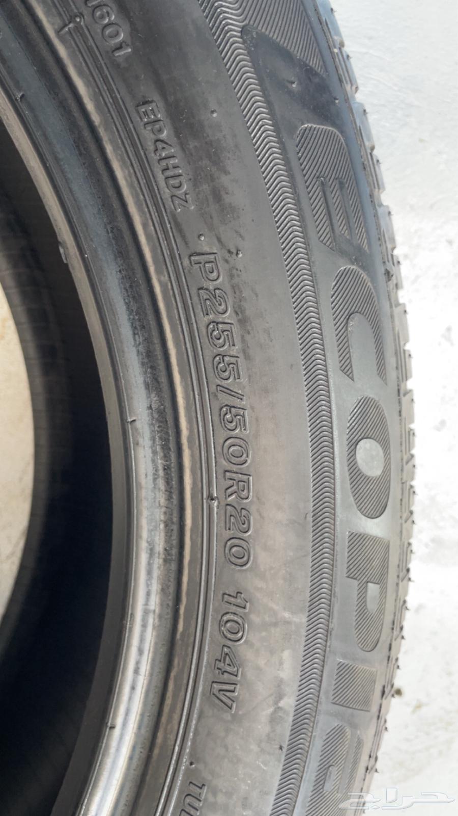 255 50 20 Bridgestone Tire Set New63097347411714111