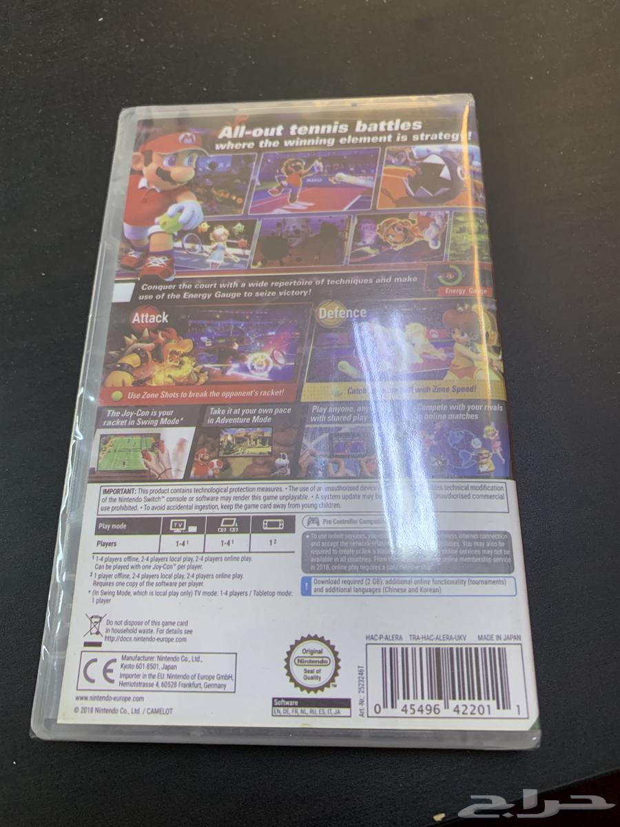 New Mario Tennis game tape for Nintendo Switch63345828591874111
