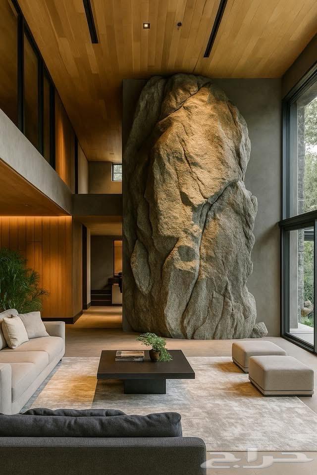 Design and implementation of rock decoration, rock waterfalls and rock walls630274900944661121