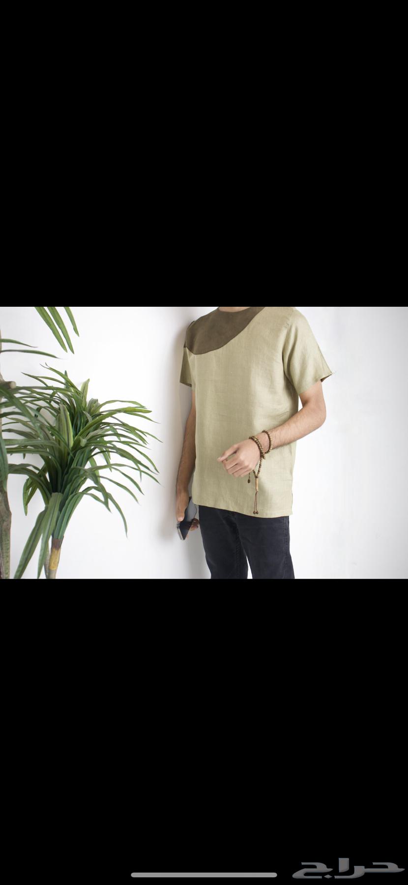 High-quality and luxurious linen brand T-shirt63342575923842111