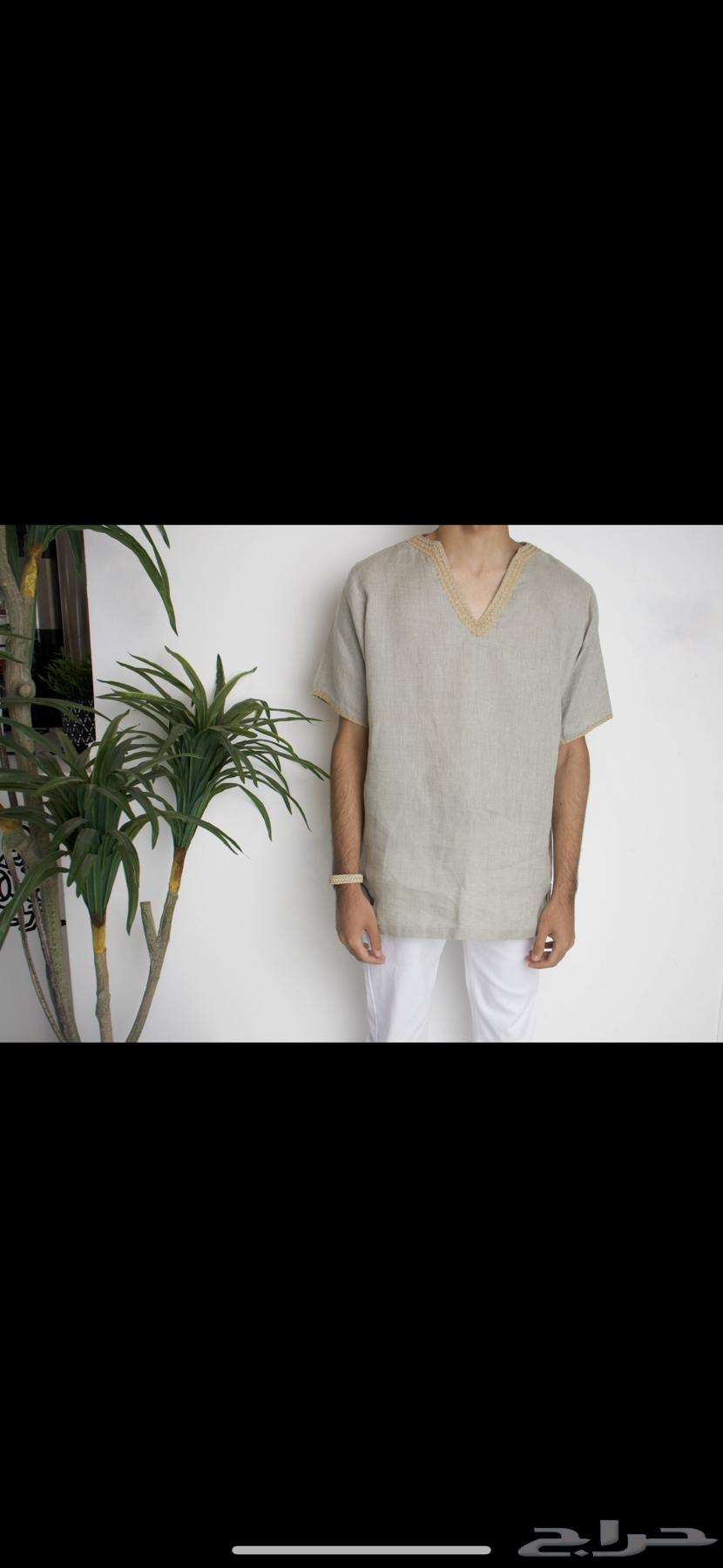 High-quality and luxurious linen brand T-shirt633425759238421121