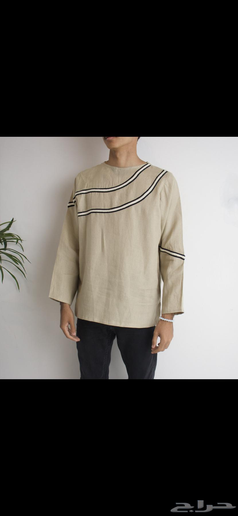 High-quality and luxurious linen brand T-shirt63342575923842113