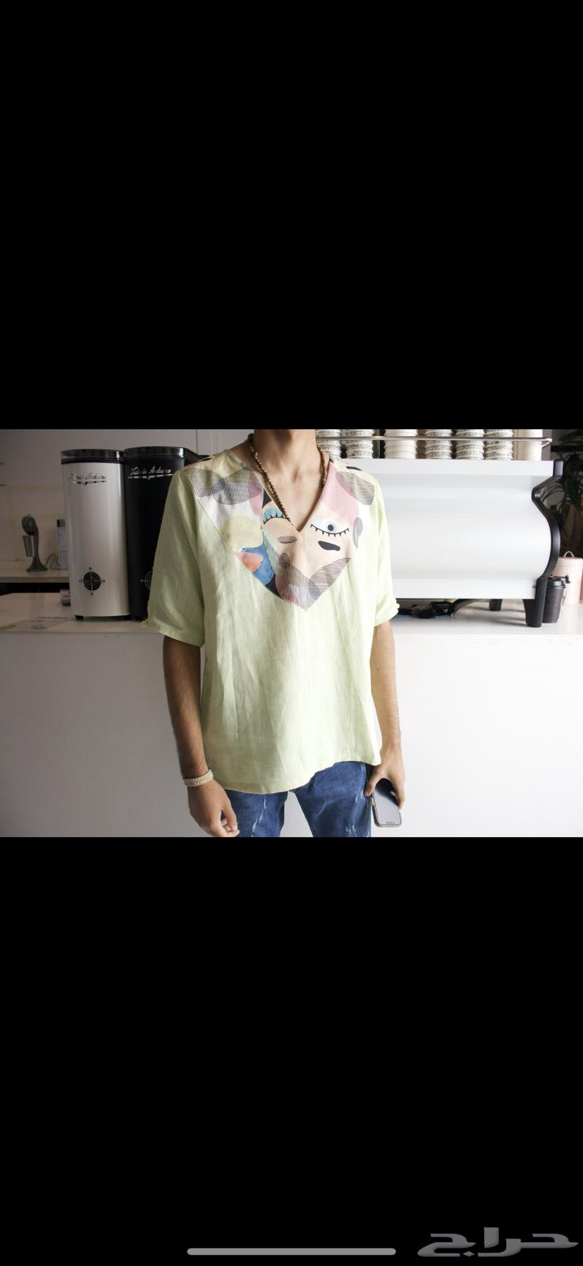 High-quality and luxurious linen brand T-shirt63342575923842114