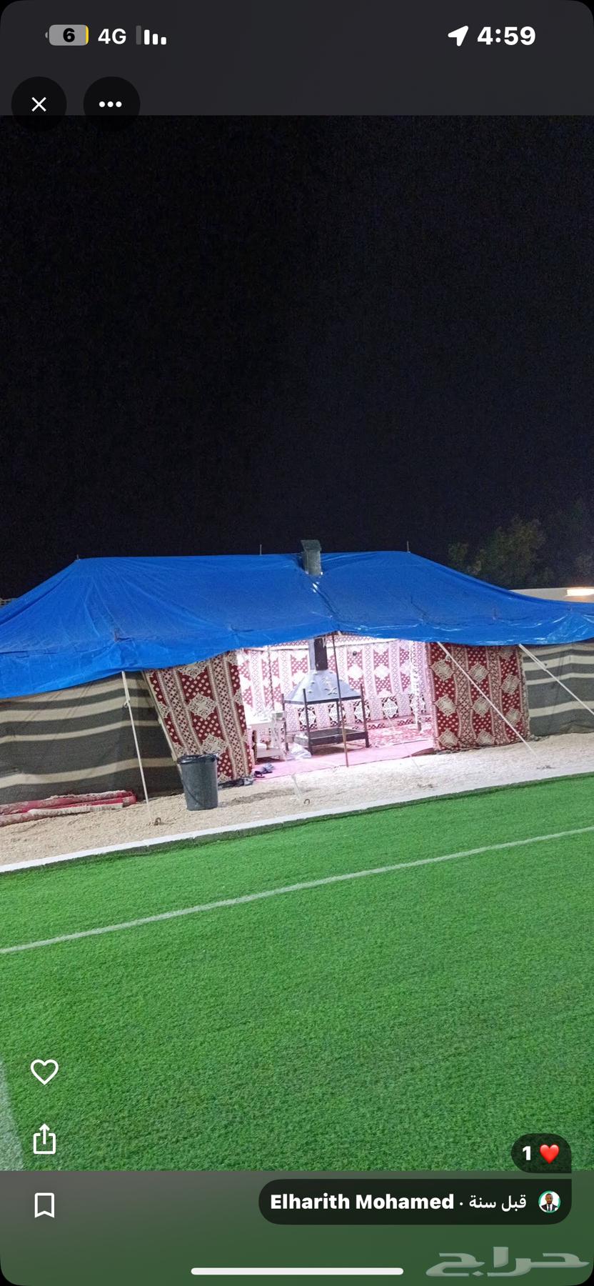 مخيم كامل مع بركس كبير للبيع63343967505538113