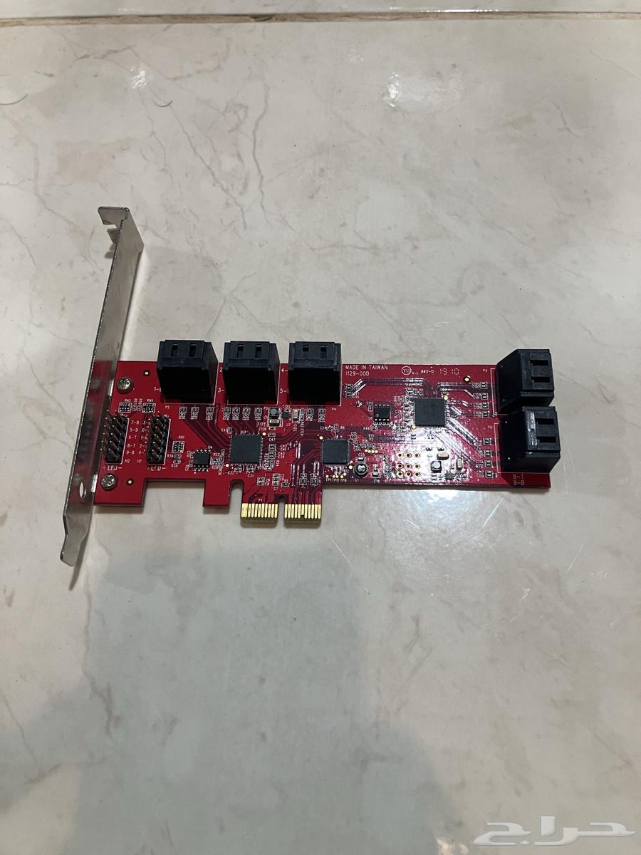 PCIe x1 to SATA 3 - 10 Ports63615080984194113
