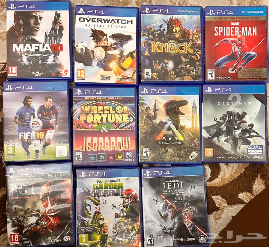 PS4 in good condition and PS4 games63421081428481111