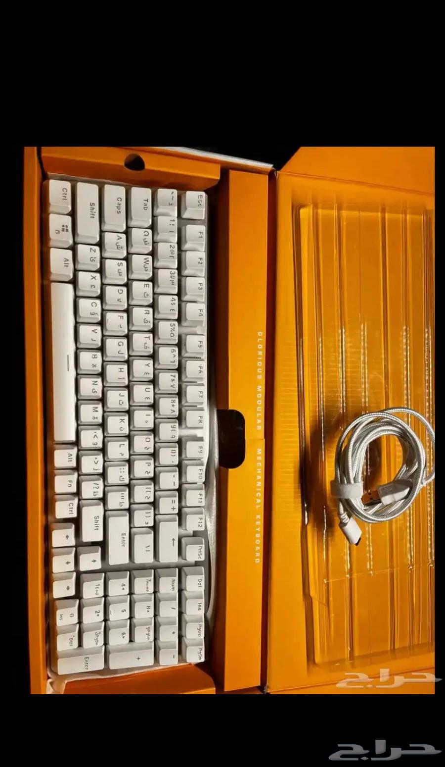 Glorious Gaming Keyboard GMMK 2 White Logitech Mouse G30563031658335617112