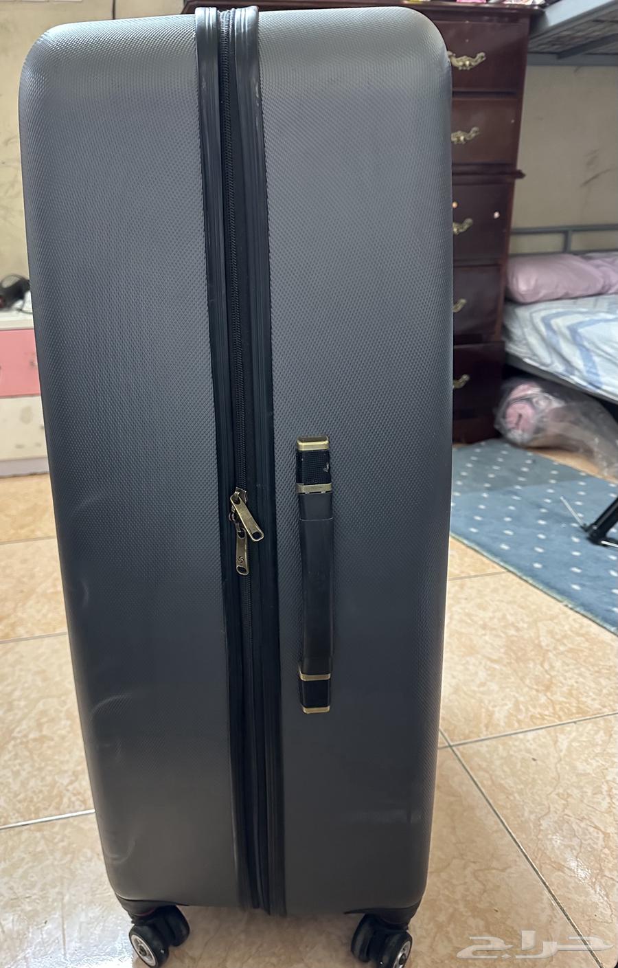 شنطتين سفر سامسونايت فايبر حجم كبير ووسط63330081116674113