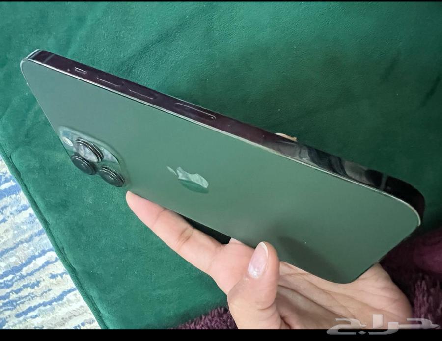 iPhone 13 Pro Max in green color, phone condition is good, battery health 79%63005703560195111