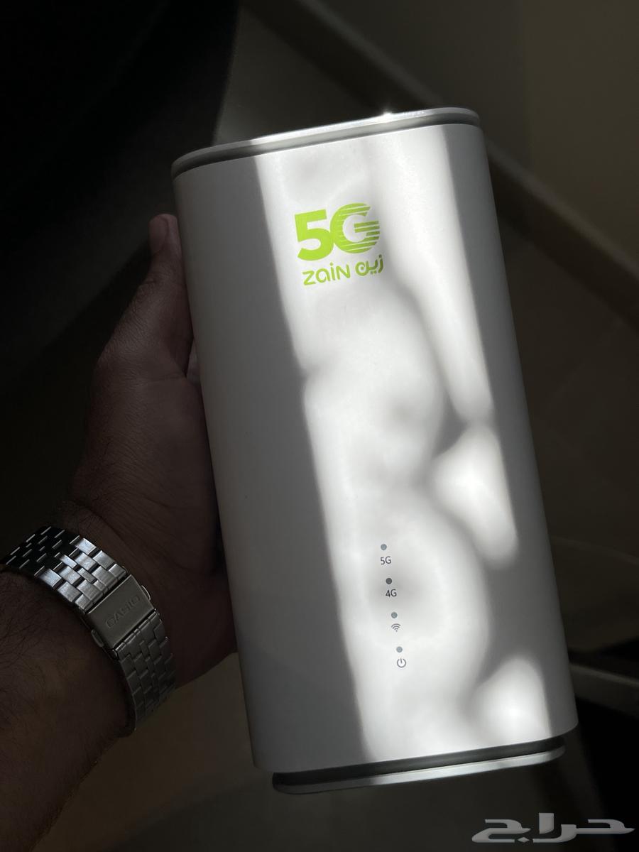 راوتر Oppo 5g من زين مفتوح التشفير شبه جديد63327925111811111