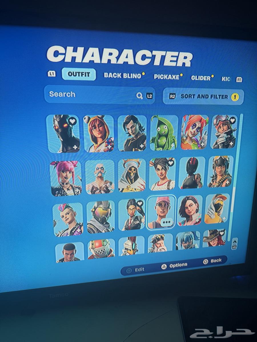 حساب فورت نادر سوني للبيع63328518346881114