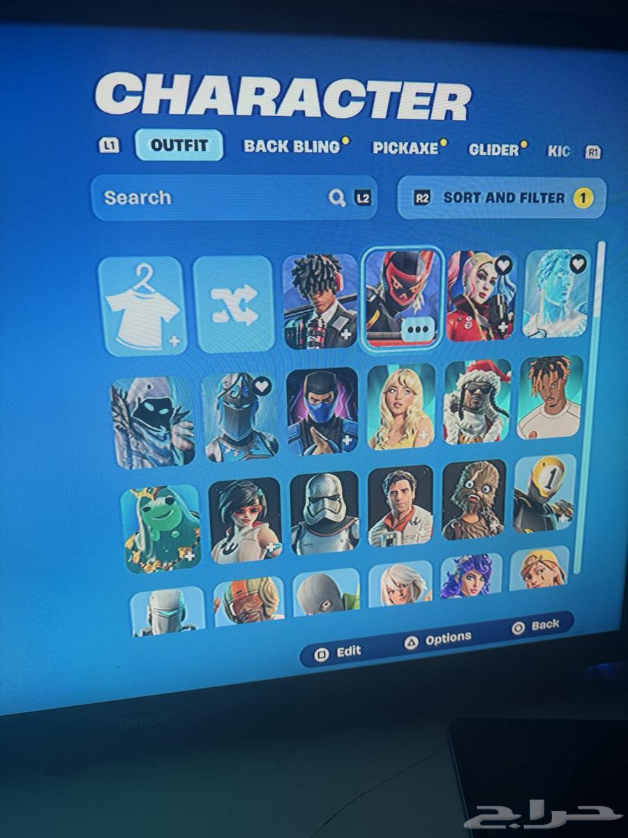 حساب فورت نادر سوني للبيع63328518346881112