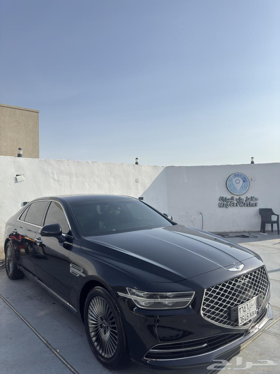 جينسس g90 2021 نضيف جدا بطاقة جمركية63616122597762111