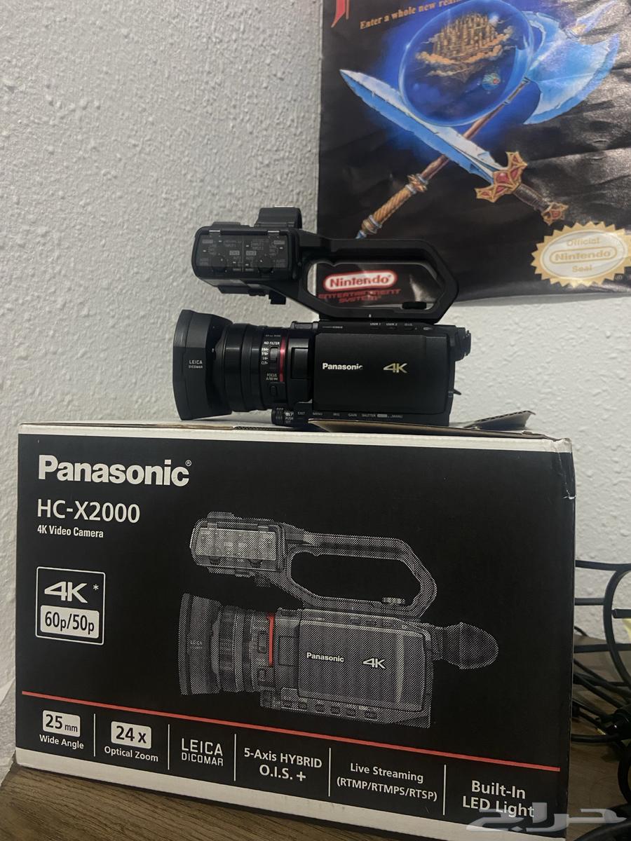 Panasonic HC-X2000E Lightest 4K   كاميرا إحترافيه63328192621827114