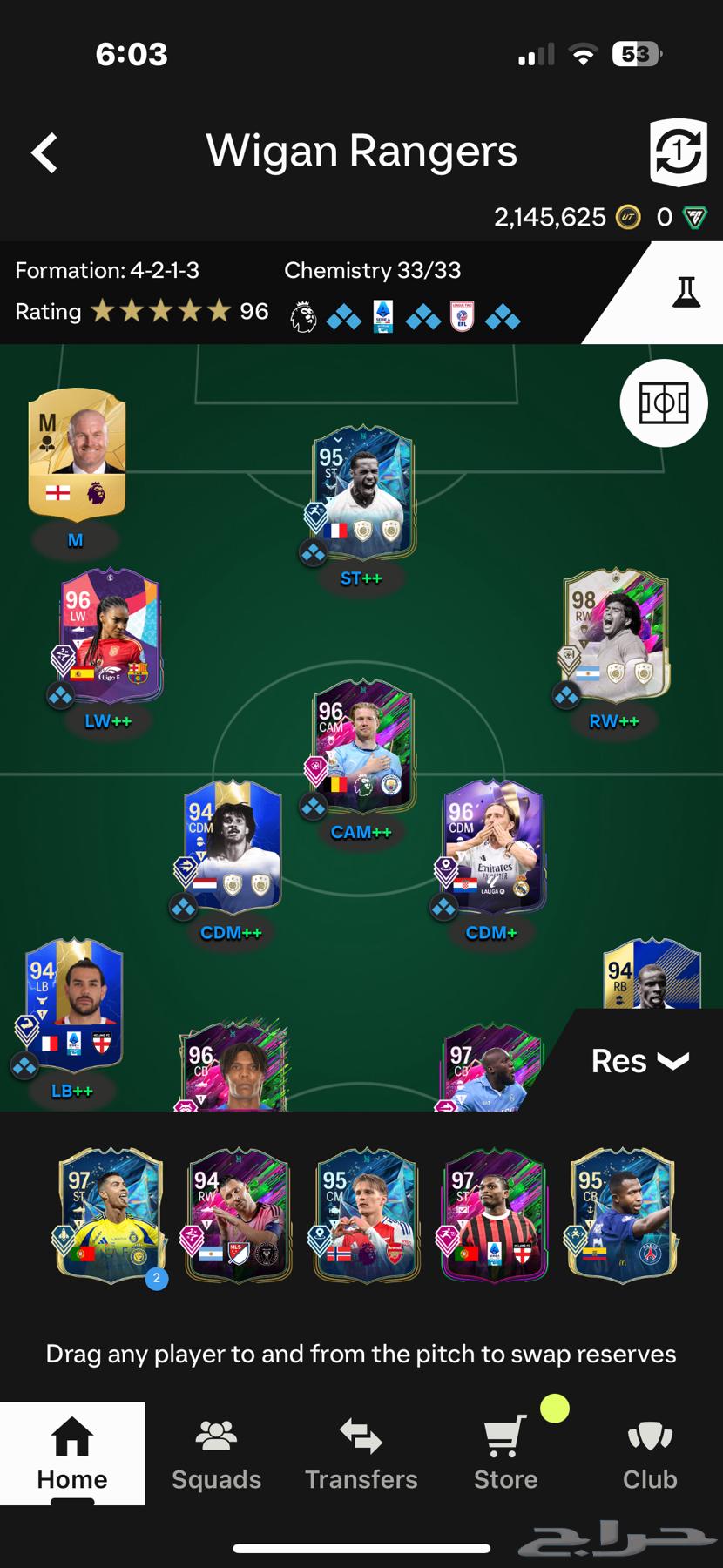 Strong FIFA 25 account for sale PC63329542028161112