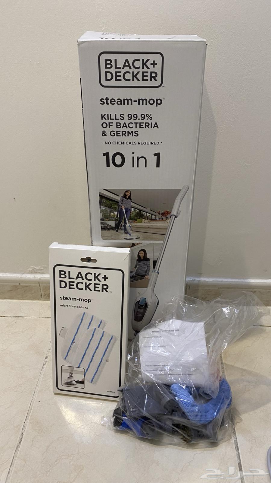 Black Decker 1300W Steam Mop (10 in 1) on sum63443888413826111