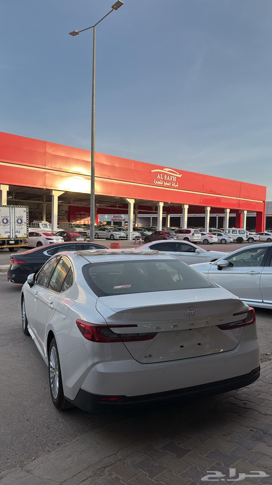 Special offer for 2025 Camry LE gasoline, Saudi version, priced at 121,900 including tax63402072539011112