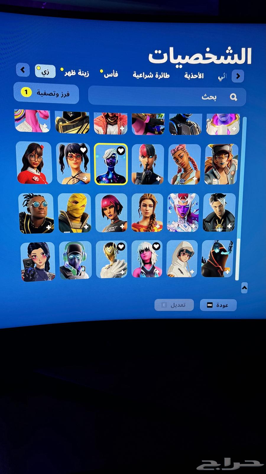 حساب فورت نايت للبيع63401059049346114