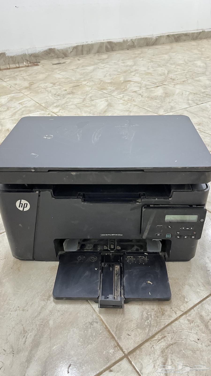 طابعة ليزر HP LaserJet Pro MFP M125nw - متعددة الوظائف63396473213955111