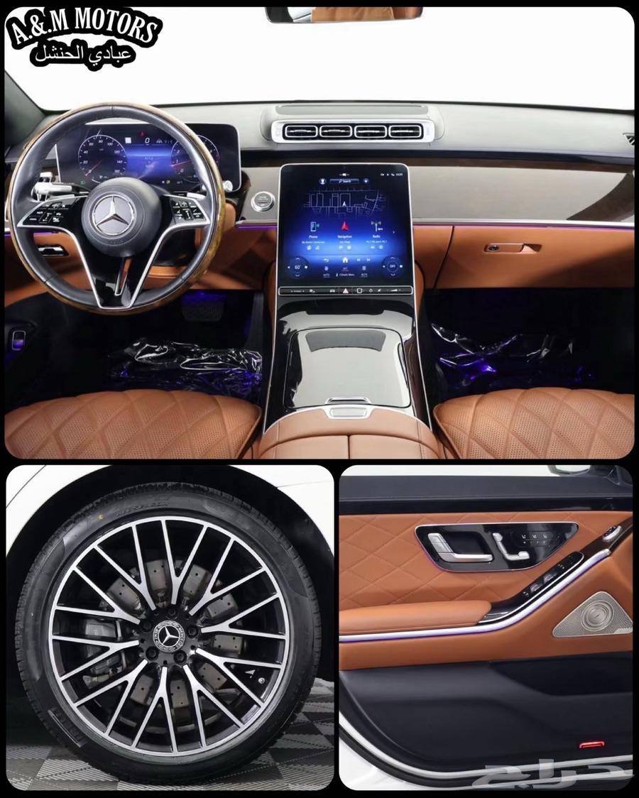 2022 Mercedes S 580 بسعر 284 الف ريال63400921043715114
