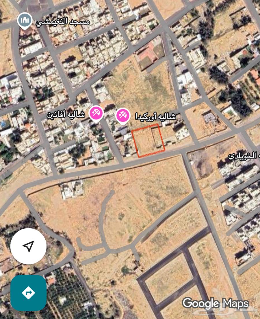 ارض تجارية بالحمر63380365779843111