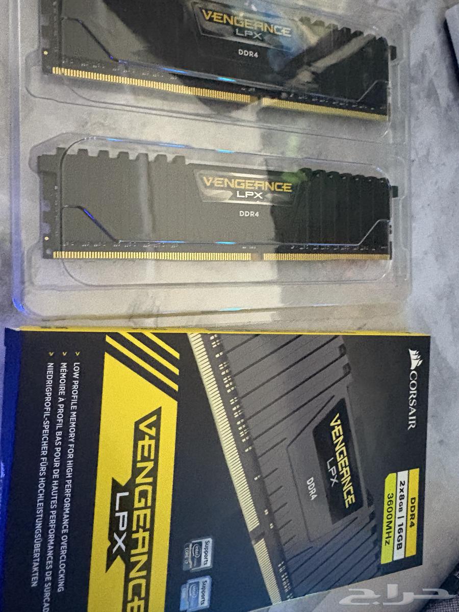 16ram ddr4 قطعتين نضيفه63394666014465111