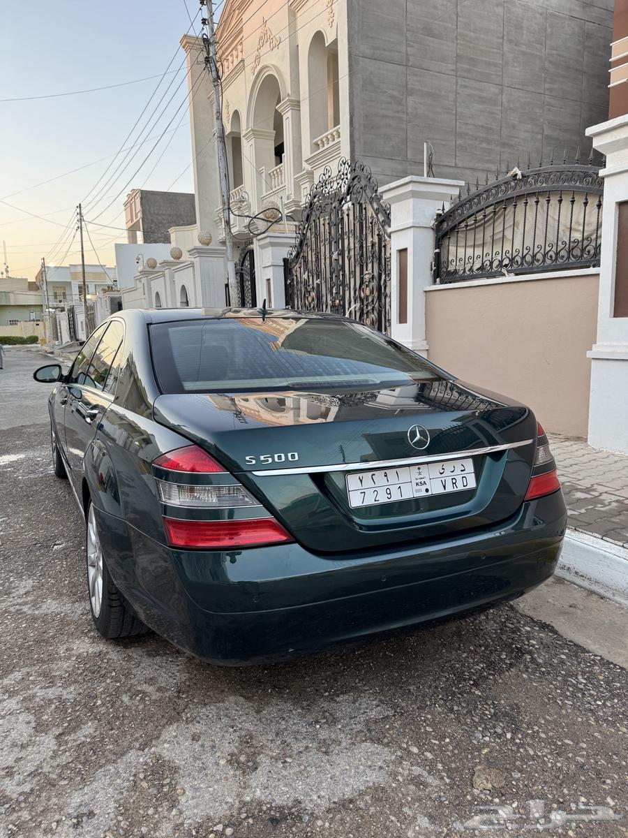 مرسيدس S500 فل جفالي لارج كامل للبيع او البدل المناسب63402069246467111
