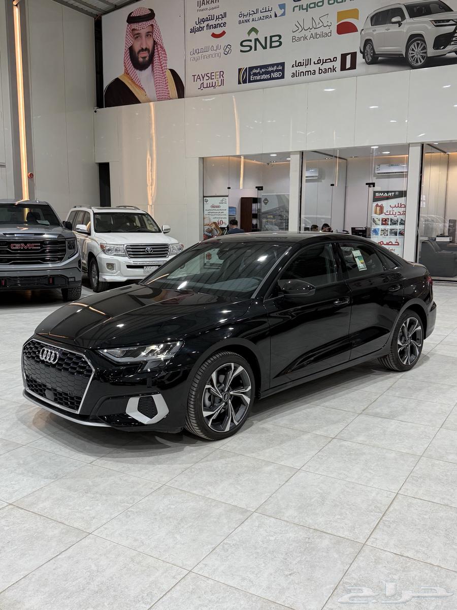 Audi A3, black, 2023, Saudi, brand new. Sold. Sold.63402846293123111