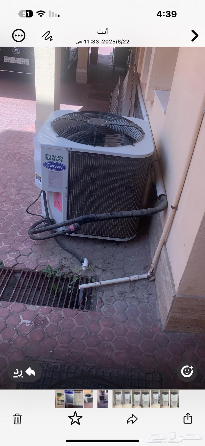 New used cabinet air conditioner, lightly used for 3 months, 5-ton Carrier63401066130945113