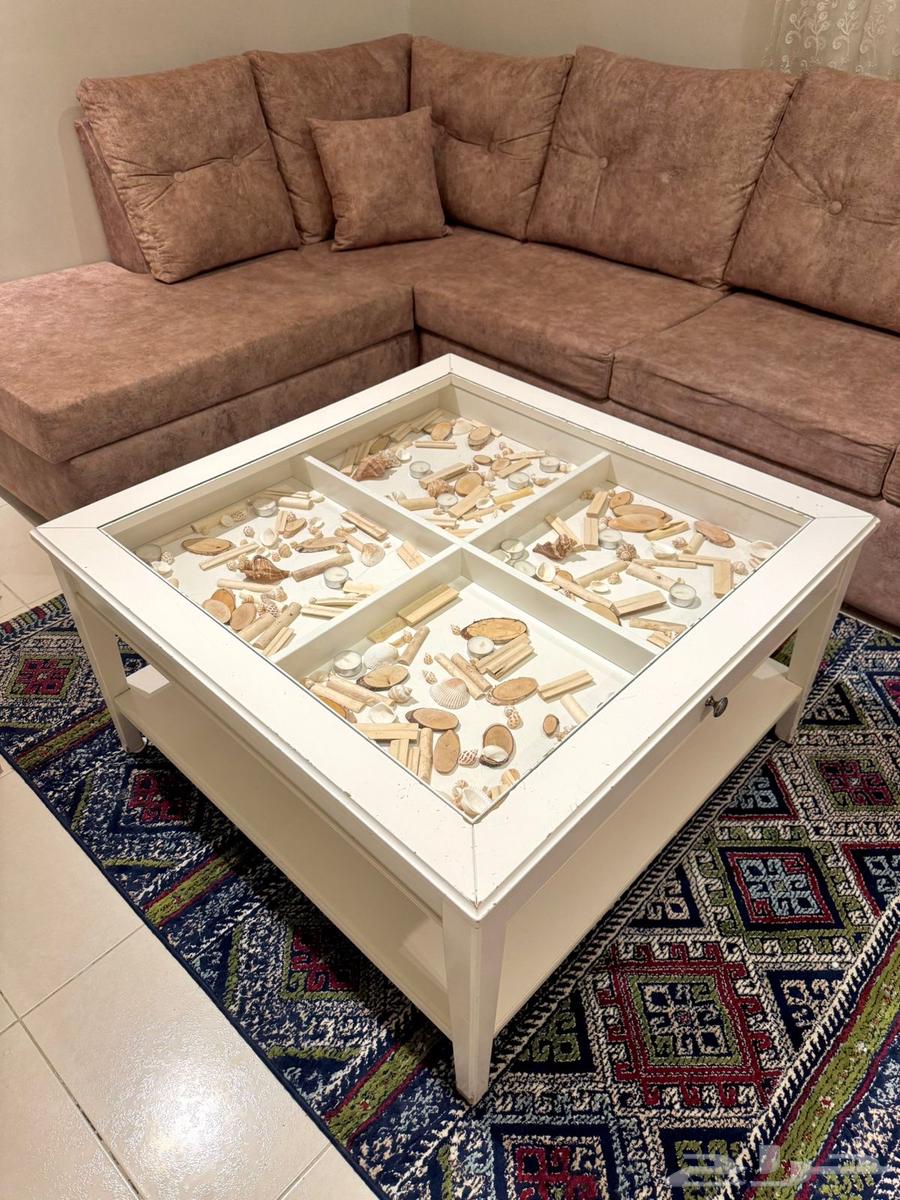 دولاب ملابس وطاولة قهوة وكنب وطاولة تلفزيون63394676891777111