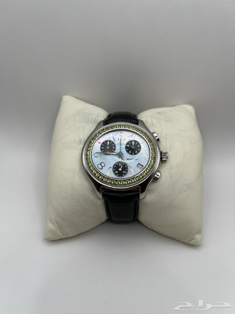 Montiga men's watch embellished with precious stones and mother-of-pearl dial633947196056331121