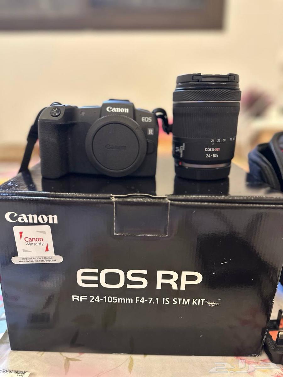 كاميرا كانون EOS RP مع عدسة RF 24-105mm F4-7.1 IS63402979040897111