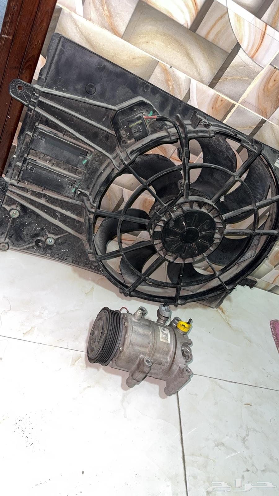 كمبريسر مع رديتر شانجان ايدو بلس 22 ومروحه ريديتر اصلي وكاله63398251744001112