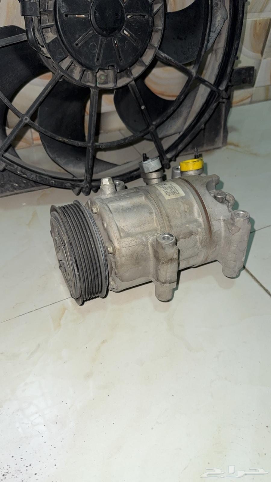 كمبريسر مع رديتر شانجان ايدو بلس 22 ومروحه ريديتر اصلي وكاله63398251744001111