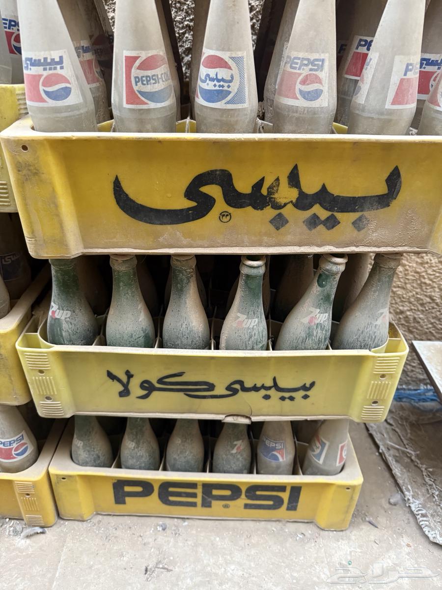 للبيع علب ببسي وسفن قديمه63391482504705111