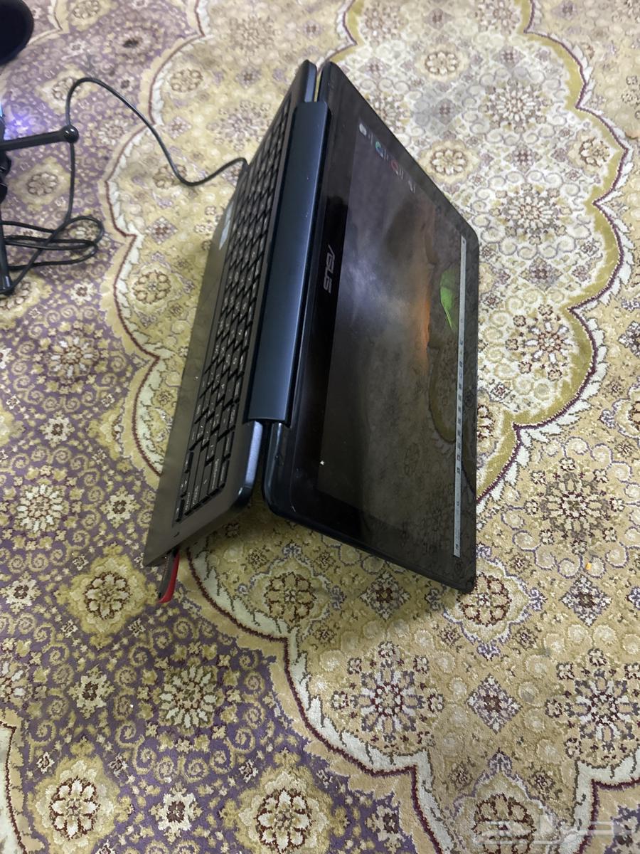لابتوب اسوس حجم صغير بحالة ممتازة جدا  يعمل بلمس وقابل لطي63389796658178114