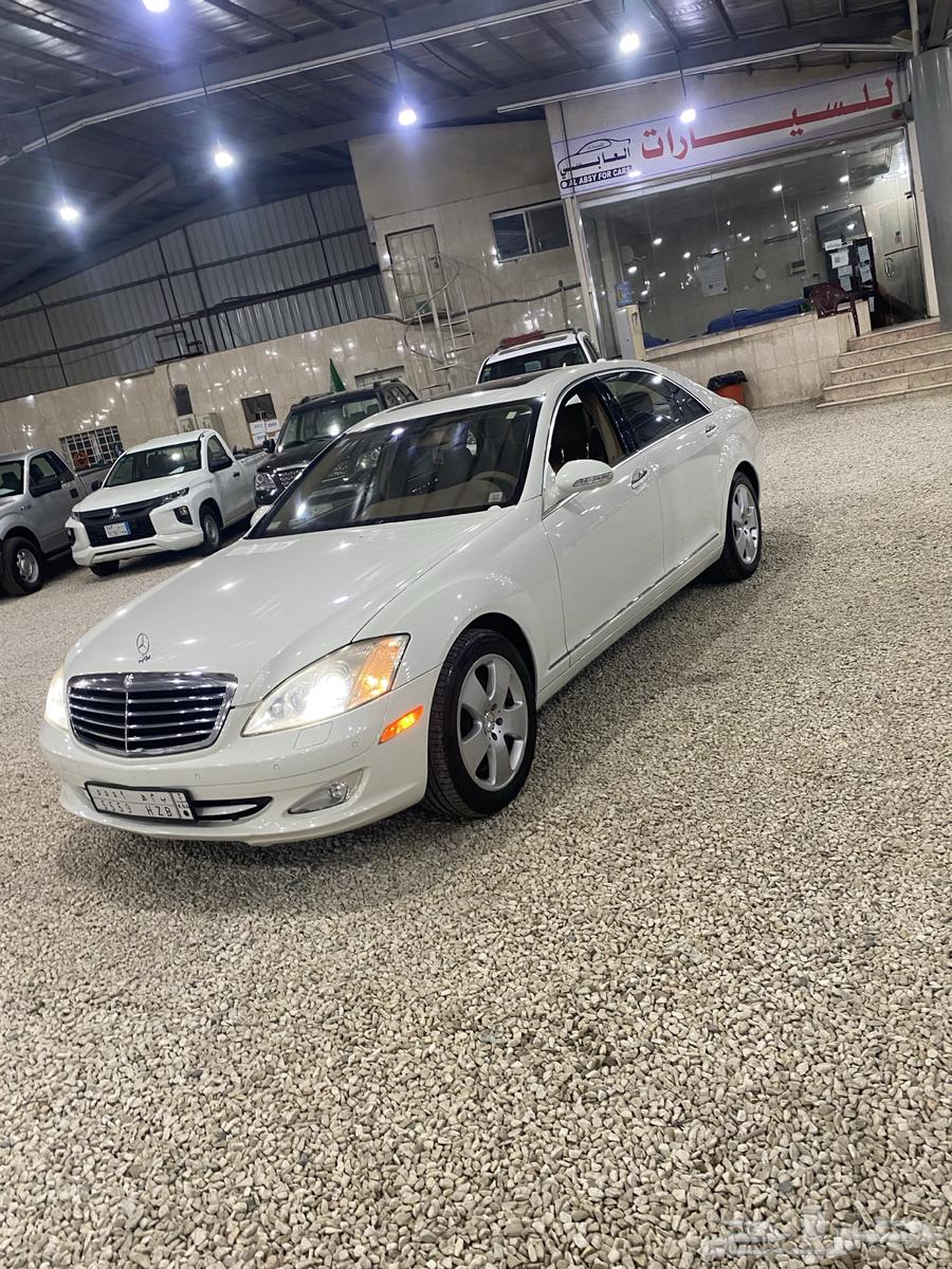 مرسيدس S550 موديل 2008 ماشية 19900063394525917698114
