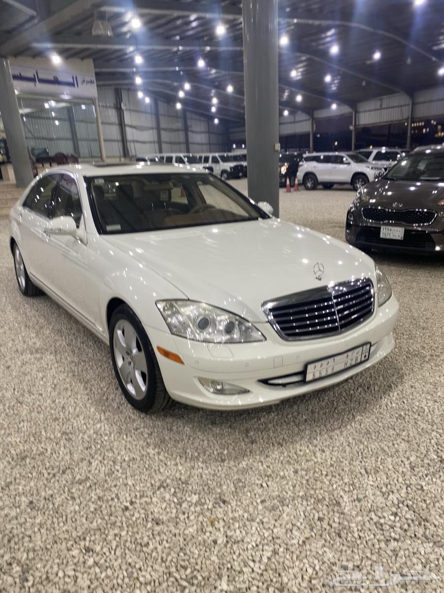 مرسيدس S550 موديل 2008 ماشية 19900063394525917698110