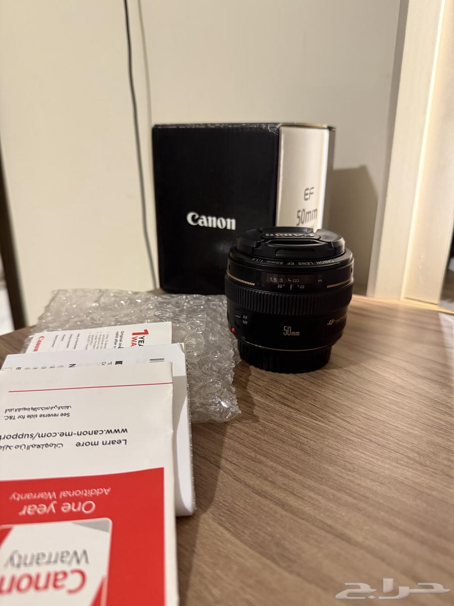 عدسة كانون 50mm63391426817923114